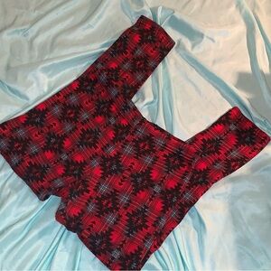 No Boundaries Winter Patterned Leggings Size Large